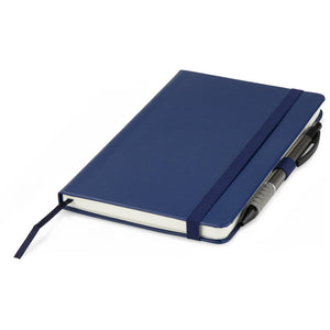 Книга записная Axent Partner 8306-02-A, A5-, 125x195 мм, 96 листов, точка, твердая обложка, темно-синяя