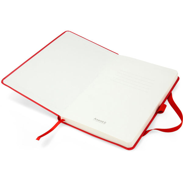 Книга записная Axent Partner 8306-05-A, A5-, 125x195 мм, 96 листов, точка, твердая обложка, красная