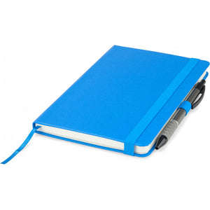 Книга записная Axent Partner 8306-07-A, A5-, 125x195 мм, 96 листов, точка, твердая обложка, голубая