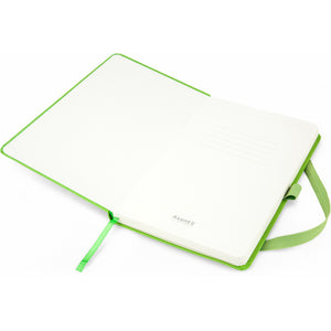 Книга записная Axent Partner 8306-09-A, A5-, 125x195 мм, 96 листов, точка, твердая обложка, салатовая