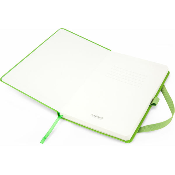 Книга записная Axent Partner 8306-09-A, A5-, 125x195 мм, 96 листов, точка, твердая обложка, салатовая