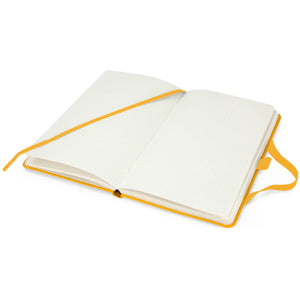 Книга записная Axent Partner 8306-08-A, A5-, 125x195 мм, 96 листов, точка, твердая обложка, желтая