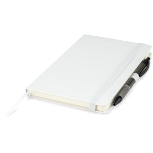 Книга записная Axent Partner 8306-21-A, A5-, 125x195 мм, 96 листов, точка, твердая обложка, белая