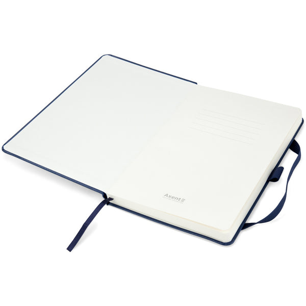 Книга записная Axent Partner 8307-02-A, A5-, 125x195 мм, 96 листов, нелинованный, твердая обложка, темно-синяя