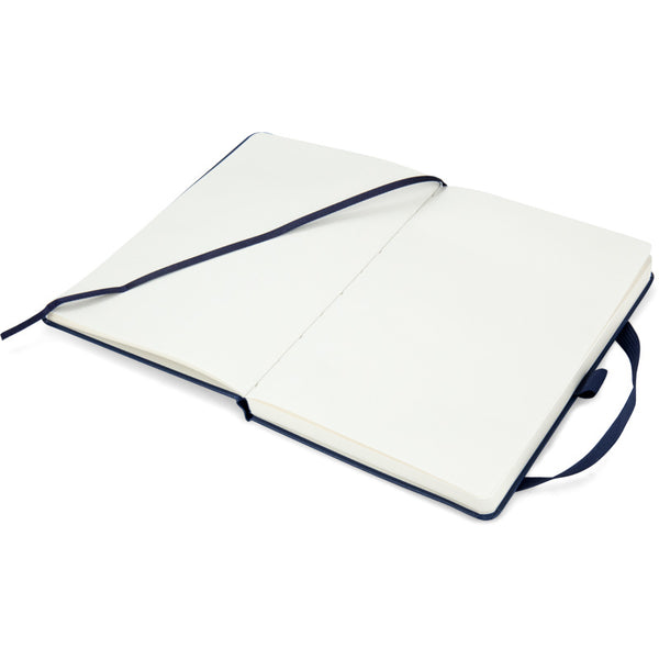 Книга записная Axent Partner 8307-02-A, A5-, 125x195 мм, 96 листов, нелинованный, твердая обложка, темно-синяя