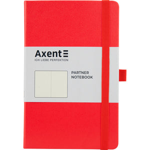 Книга записная Axent Partner 8307-05-A, A5-, 125x195 мм, 96 листов, нелинованный, твердая обложка, красная