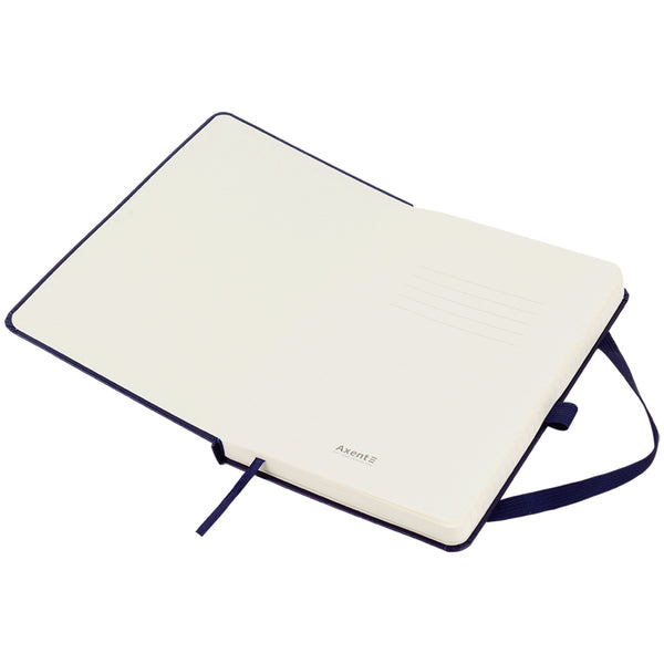 Книга записная Axent Partner 8308-02-A, A5-, 125x195 мм, 96 листов, линия, твердая обложка, темно-синяя