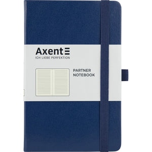Книга записная Axent Partner 8308-02-A, A5-, 125x195 мм, 96 листов, линия, твердая обложка, темно-синяя