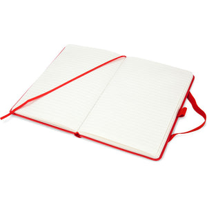 Книга записная Axent Partner 8308-05-A, A5-, 125x195 мм, 96 листов, линия, твердая обложка, красная