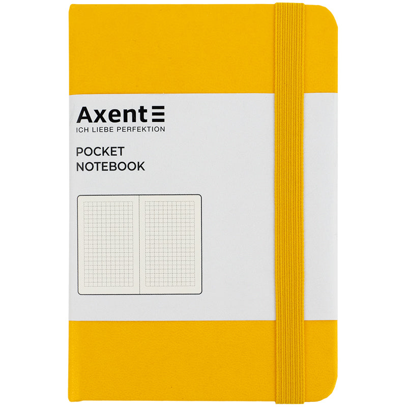 Книга записна Partner, 95*140, 96арк, кліт, жовта - купити в