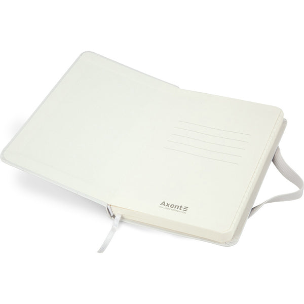 Книга записная Axent Partner 8301-21-A, A6-, 95x140 мм, 96 листов, клетка, твердая обложка, белая
