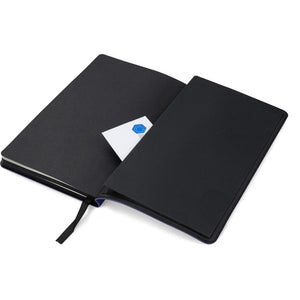 Книга записная Axent Partner Soft 8206-38-A, A5-, 125x195 мм, 96 листов, клетка, гибкая обложка, голубая