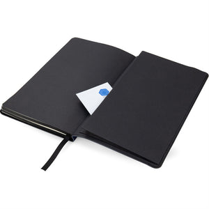 Книга записная Axent Partner Soft 8310-14-A, A5-, 125x195 мм, 96 листов, точка, гибкая обложка, серебристо-синяя