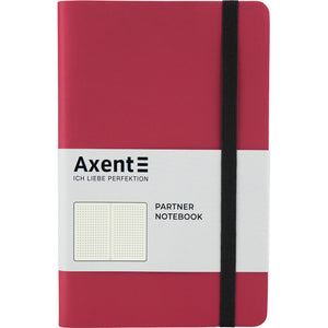 Книга записная Axent Partner Soft 8310-05-A, A5-, 125x195 мм, 96 листов, точка, гибкая обложка, красная