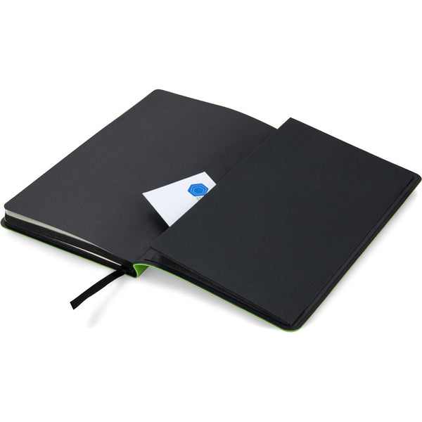 Книга записная Axent Partner Soft 8312-09-A, A5-, 125x195 мм, 96 листов, точка, гибкая обложка, салатовая