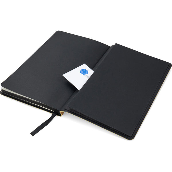 Книга записная Axent Partner Soft 8312-35-A, A5-, 125x195 мм, 96 листов, точка, гибкая обложка, золотая