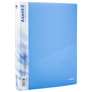 Папка на 4-х кільцях Axent 1208-22-A, А4, 35 мм, синя