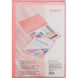 Дисплей-книга с карманом Axent 1020-24-A, А4, 20 файлов, красная