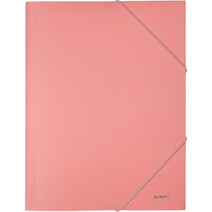 Папка на резинках Axent Pastelini 1504-10-A, А4, розовая