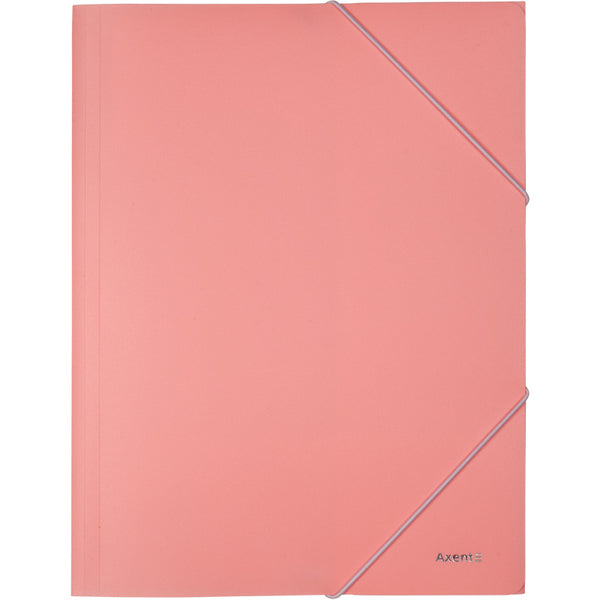 Папка на резинках Axent Pastelini 1504-10-A, А4, розовая