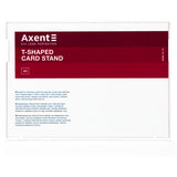 Табличка информационная Axent 6266-21-A, A5, горизонтальная, белая