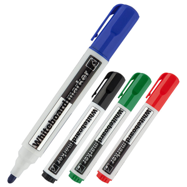 Маркер Axent Delta Whiteboard D2800-40, 2 мм, круглый ассорти