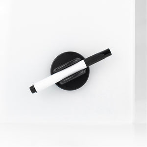 Доска стеклянная магнитно-маркерная Axent 9614-21-А, 45x45 см, белая