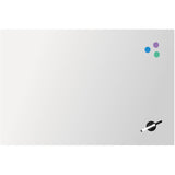 Доска стеклянная магнитно-маркерная Axent 9615-21-А, 60х90 см, белая