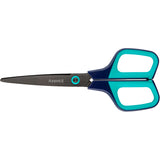 Ножницы Axent Titanium 6306-16-A, 19 см, с прорезиненными ручками, сине-бирюзовые