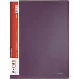 Дисплей-книга Axent 1020-11-A, A4, 20 файлов, сливовая