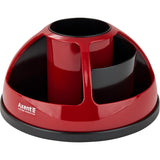 Подставка-органайзер Axent Duoton 2204-04-A, 170x170x120 см, 11 отделений, красная