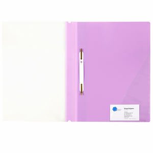 Скоросшиватель с угловым карманом Axent Pastelini 1306-36-A, А4, сиреневый