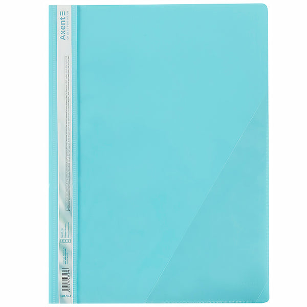 Скоросшиватель с угловым карманом Axent Pastelini 1306-18-A, А4, мятный