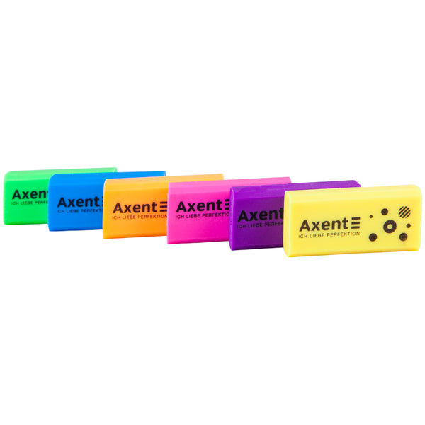 Ластик Axent Neon 1197-A, ассорти цветов
