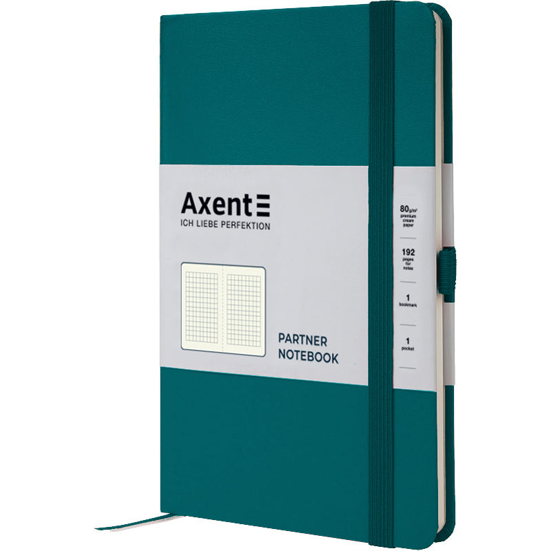 Книга записная Axent Partner 8201-31-A, A5-, 125x195 мм, 96 листов