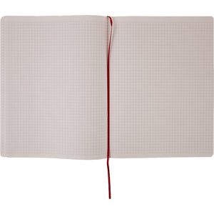 Книга записная Axent Partner Soft L, 8615-06-A, 190x250 мм, 96 листов, клетка, гибкая обложка, красная