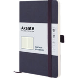 Книга записная Axent Partner Soft Skin 8616-02-A, A5-, 125x195 мм, 96 листов, клетка, гибкая обложка, синяя