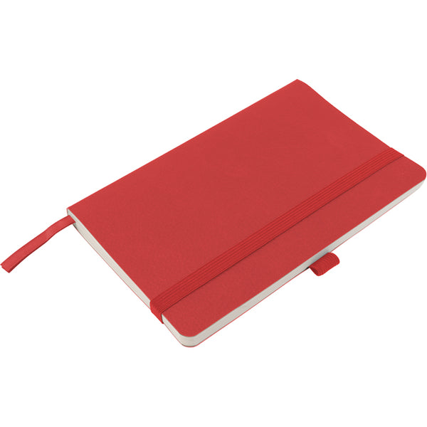 Книга записная Axent Partner Soft Skin 8616-06-A, A5-, 125x195 мм, 96 листов, клетка, гибкая обложка, красная