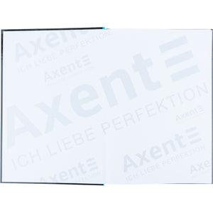 Книга записная Axent Colors 8421-05-A, А4, 80 листов, клетка, голубая