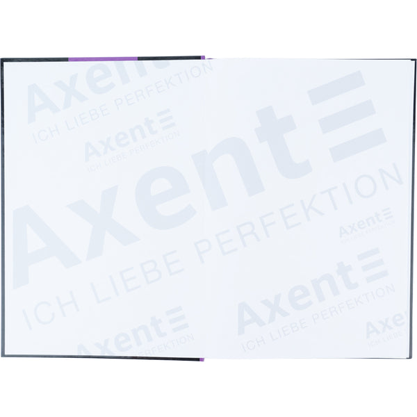 Книга записная Axent Colors 8421-07-A, А4, 80 листов, клетка, фиолетовая