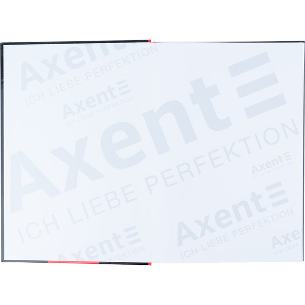 Книга записная Axent Colors 8421-08-A, А4, 80 листов, клетка, черная