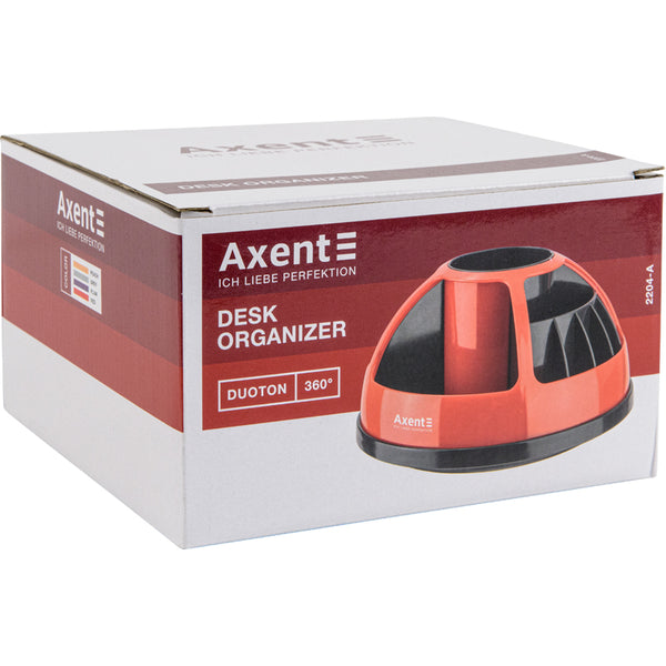 Подставка-органайзер Axent Duoton 2204-47-A, 170x170x120 см, 11 отделений, синий индиго