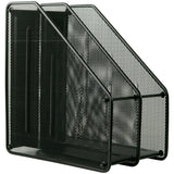 Лоток вертикальный металлический Axent 2-в-1 2126-01-A, 150x290x310мм, черный