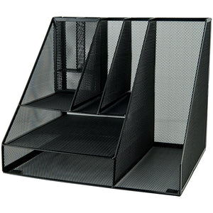 Подставка-органайзер Axent 2127-01-A, 345x290x290 мм, металлическая, черная