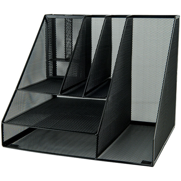 Подставка-органайзер Axent 2127-01-A, 345x290x290 мм, металлическая, черная