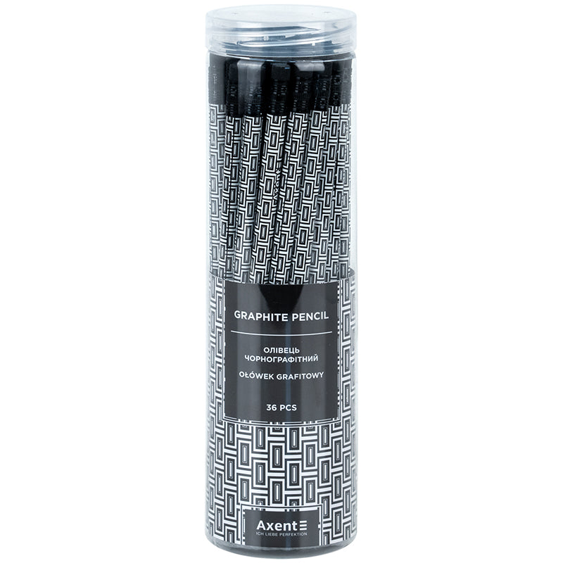 Олівець графітний Axent Deco 9009-16-A, HB, 2.2 мм