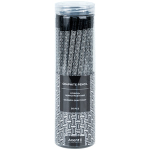 Карандаш графитный Axent Deco 9009-16-A, HB, 2.2 мм