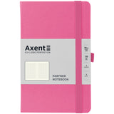 Книга записная Axent Partner 8201-10-A, 125*195  мм, 96 листов, клетка, розовая