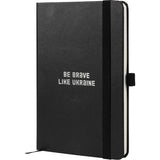 Книга записная Axent Partner Brave 8201-01-2-A, 125*195 мм, 96 листов, клетка, черная