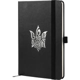 Книга записная Axent Partner Glory 8201-01-3-A, 125*195 мм, 96 листов, клетка, черная